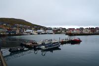 Morgens in Honningsvaeg