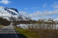 durch die Berge bei Bardufoss
