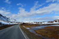 durch die Berge bei Bardufoss