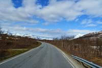 durch die Berge bei Bardufoss