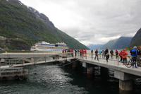 Ankunft in Hellesylt