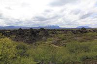 Blick auf das Lavalabyrinth Dimmubogir