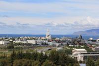 Blick auf Reykjavik