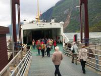 Fähre auf dem Geirangerfjord