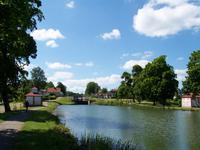 Schleusen am Göta-Kanal in Berg