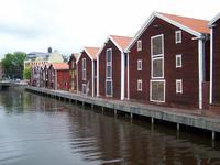 Hudiksvall- Speicherhäuser