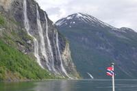 Fahrt auf dem Geirangerfjord