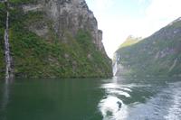 Fahrt auf dem Geirangerfjord