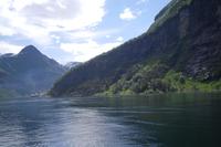 Fahrt auf dem Geirangerfjord