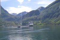Fahrt auf dem Geirangerfjord
