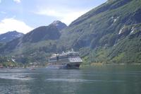 Fahrt auf dem Geirangerfjord