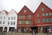 Hanseviertel Bryggen in Bergen