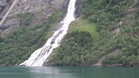 Geiranger - Fahrt durch den Geirangerfjord - Der Freier