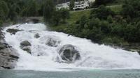 Ausflug Geiranger - Hellesylt- Wasserfall in Hellesylt