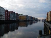 alte Speicherhäuser am Nidelv