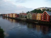 alte Speicherhäuser am Nidelv