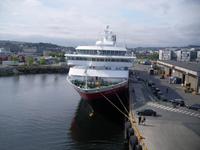 unser Hurtigrutenschiff