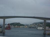 Einfahrt in Kristiansund