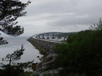 Brücke über den Fannefjord