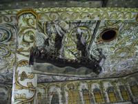 Stordalkirche mit Rosenmalerei