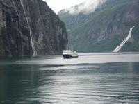 Fahrt im Geirangerfjord