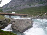 Stromschnellen bei Dönnfoss