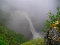 Vöringfossen im Nebel