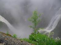 Vöringfossen im Nebel