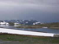 Gebiet der Gletscher Hardangerjokülen