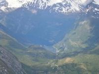 Blick zum Geirangerfjord