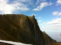 Auf der Wanderung zum Husfjell auf der Insel Senja
