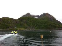 los gehts mit dem Speedboot auf Senja