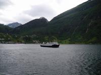 Fähre in Geiranger
