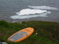 Eisscholle auf dem Djuvapvatnet