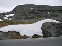 Eis und Schnee im Juli