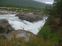 Stromschnellen bei Dönnfoss