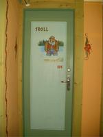 meine Tür im Hotel Elveseter