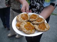 Multebeermarmelade auf Knäckebrot