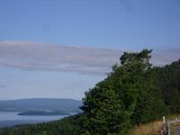 Blick auf Insel Utoya vor Oslo