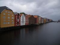 alte Speicherhäuser am Nidelv