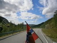 Auf den Straßen in Norwegen