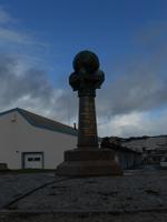 Neridiansäule in Hammerfest