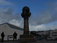 Meridiansäule in Hammerfest