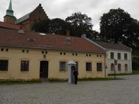 Auf dem Schloßgelände Oslo