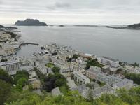 5. Tag Alesund - Blick vom Aksla auf die Jugendstilstadt