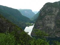 von Aurland ging es in die Berge