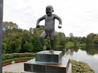 Vigeland Park Oslo-kleiner Trotzkopf