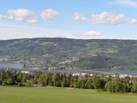 Blick auf Lillehammer