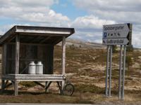 Stopp im Rondane Gebirge