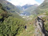 Blick in den Geirangerfjord